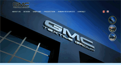 Desktop Screenshot of gmctextilegroup.com